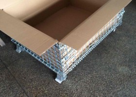 常州客户用于装货的出口仓储笼