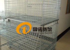 同诺货架可以供应 长春仓储笼,哈尔滨蝴蝶笼,沈阳折叠式镀锌铁笼