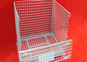 【大连折叠式蝴蝶笼 大连仓储笼 同诺货架供应】价格,厂家